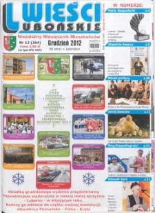 Wieści Lubońskie 2012.12 Nr12(264)