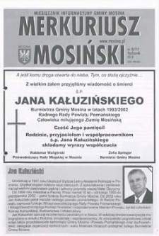 Merkuriusz Mosiński 2013.10 Nr10/117
