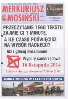 Merkuriusz Mosiński 2014.10 Nr10/128