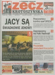 Rzecz Krotoszyńska 2008.08.05 Nr32(695)