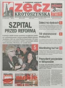Rzecz Krotoszyńska 2008.09.30 Nr40(703)