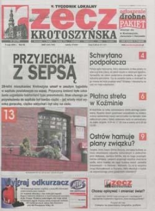 Rzecz Krotoszyńska 2009.05.05 Nr18(733)