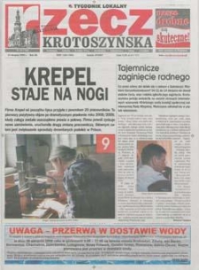 Rzecz Krotoszyńska 2009.08.18 Nr33(748)