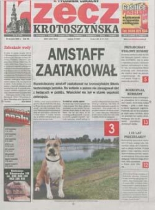 Rzecz Krotoszyńska 2009.08.25 Nr34(749)