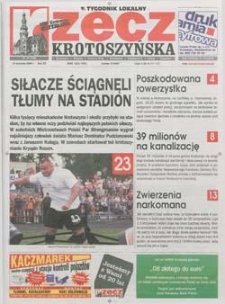 Rzecz Krotoszyńska 2009.09.15 Nr37(752)