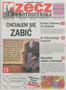 Rzecz Krotoszyńska 2009.10.27 Nr43(758)