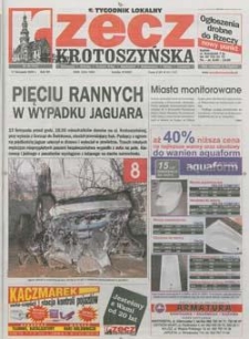 Rzecz Krotoszyńska 2009.11.17 Nr46(761)