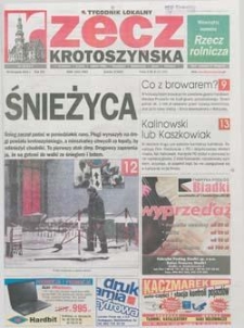 Rzecz Krotoszyńska 2010.11.30 Nr48(814)