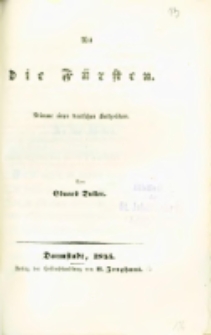 An die Fürsten: Stimme eines deutschen Katholiken