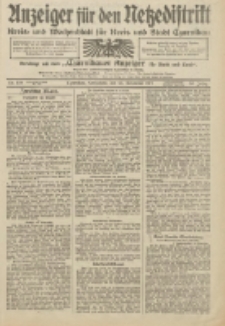 Anzeiger für den Netzedistrikt Kreis- und Wochenblatt für Kreis und Stadt Czarnikau 1912.11.23 Jg.60 Nr140