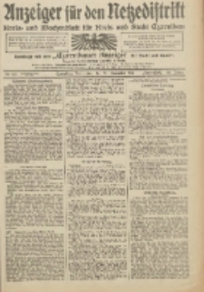 Anzeiger für den Netzedistrikt Kreis- und Wochenblatt für Kreis und Stadt Czarnikau 1912.11.28 Jg.60 Nr141
