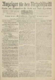 Anzeiger für den Netzedistrikt Kreis- und Wochenblatt für Kreis und Stadt Czarnikau 1912.11.19 Jg.60 Nr138