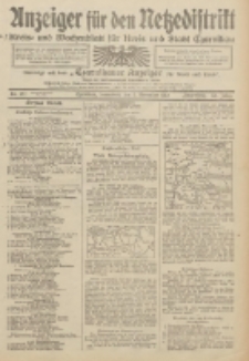 Anzeiger f&uuml;r den Netzedistrikt Kreis- und Wochenblatt f&uuml;r Kreis und Stadt Czarnikau 1912.11.02 Jg.60 Nr130