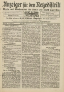 Anzeiger für den Netzedistrikt Kreis- und Wochenblatt für Kreis und Stadt Czarnikau 1912.09.03 Jg.60 Nr104