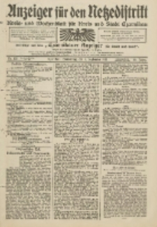 Anzeiger für den Netzedistrikt Kreis- und Wochenblatt für Kreis und Stadt Czarnikau 1912.09.05 Jg.60 Nr105