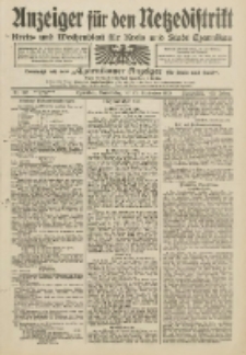 Anzeiger für den Netzedistrikt Kreis- und Wochenblatt für Kreis und Stadt Czarnikau 1912.09.12 Jg.60 Nr108