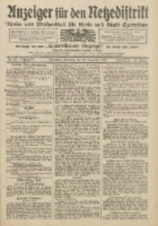 Anzeiger für den Netzedistrikt Kreis- und Wochenblatt für Kreis und Stadt Czarnikau 1912.09.24 Jg.60 Nr113