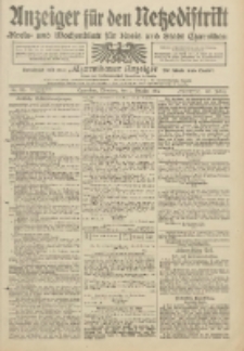 Anzeiger für den Netzedistrikt Kreis- und Wochenblatt für Kreis und Stadt Czarnikau 1912.10.01 Jg.60 Nr116