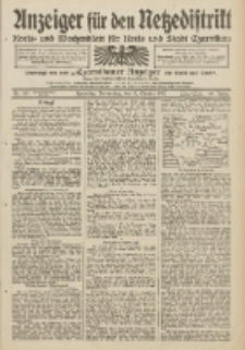 Anzeiger für den Netzedistrikt Kreis- und Wochenblatt für Kreis und Stadt Czarnikau 1912.10.10 Jg.60 Nr120