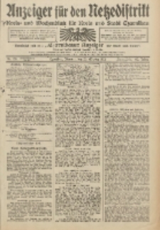 Anzeiger für den Netzedistrikt Kreis- und Wochenblatt für Kreis und Stadt Czarnikau 1912.10.29 Jg.60 Nr128