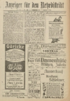 Anzeiger für den Netzedistrikt Kreis- und Wochenblatt für Kreis und Stadt Czarnikau 1912.12.07 Jg.60 Nr145