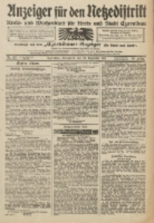 Anzeiger für den Netzedistrikt Kreis- und Wochenblatt für Kreis und Stadt Czarnikau 1912.12.28 Jg.60 Nr153