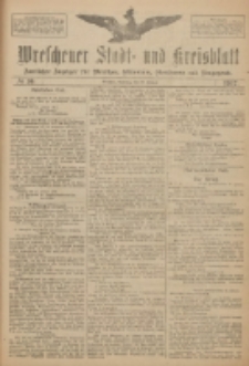 Wreschener Stadt und Kreisblatt: amtlicher Anzeiger für Wreschen, Miloslaw, Strzalkowo und Umgegend 1917.01.23 Nr10