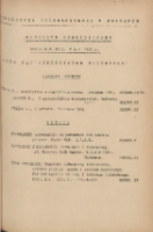 Biuletyn Biblioteczny.Spis Najważniejszych Przybytk&oacute;w 1950 maj Ser.2 R.3 Nr5