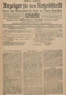 Anzeiger für den Netzedistrikt Kreis- und Wochenblatt für Kreis und Stadt Czarnikau 1912.01.13 Jg.60 Nr6