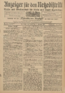 Anzeiger für den Netzedistrikt Kreis- und Wochenblatt für Kreis und Stadt Czarnikau 1912.02.17 Jg.60 Nr21