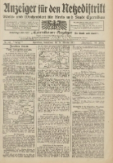 Anzeiger für den Netzedistrikt Kreis- und Wochenblatt für Kreis und Stadt Czarnikau 1912.10.26 Jg.60 Nr127