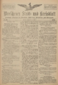 Wreschener Stadt und Kreisblatt: amtlicher Anzeiger für Wreschen, Miloslaw, Strzalkowo und Umgegend 1917.02.03 Nr15
