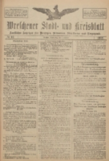 Wreschener Stadt und Kreisblatt: amtlicher Anzeiger für Wreschen, Miloslaw, Strzalkowo und Umgegend 1917.02.08 Nr17