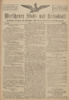 Wreschener Stadt und Kreisblatt: amtlicher Anzeiger für Wreschen, Miloslaw, Strzalkowo und Umgegend 1917.02.15 Nr21