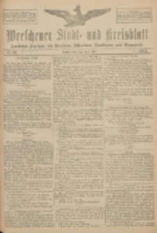 Wreschener Stadt und Kreisblatt: amtlicher Anzeiger für Wreschen, Miloslaw, Strzalkowo und Umgegend 1917.03.08 Nr31