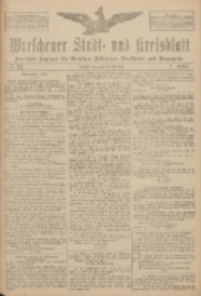 Wreschener Stadt und Kreisblatt: amtlicher Anzeiger für Wreschen, Miloslaw, Strzalkowo und Umgegend 1917.03.10 Nr32