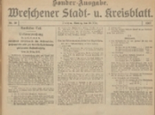 Wreschener Stadt und Kreisblatt 1917.03.20 Nr38. Sonder Ausgabe