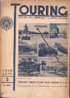 Touring: organ Polskiego Touring Klubu 1938.02 R.3(14) Nr2