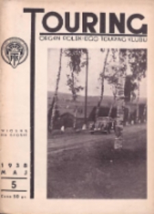 Touring: organ Polskiego Touring Klubu 1938.05 R.3(14) Nr5