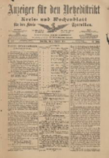 Anzeiger für den Netzedistrikt Kreis- und Wochenblatt für den Kreis Czarnikau 1901.12.05 Jg.49 Nr142