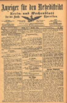 Anzeiger für den Netzedistrikt Kreis- und Wochenblatt für den Kreis Czarnkau 1902.11.18 Jg.50 Nr134