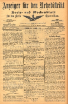 Anzeiger f&uuml;r den Netzedistrikt Kreis- und Wochenblatt f&uuml;r den Kreis Czarnikau 1903.08.08 Jg.51 Nr93