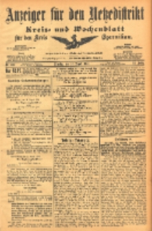 Anzeiger für den Netzedistrikt Kreis- und Wochenblatt für den Kreis Czarnikau 1903.08.25 Jg.51 Nr100