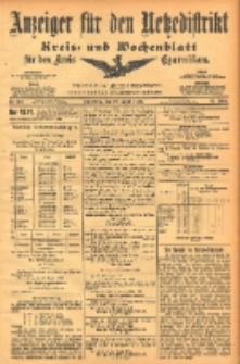 Anzeiger für den Netzedistrikt Kreis- und Wochenblatt für den Kreis Czarnikau 1903.08.27 Jg.51 Nr101