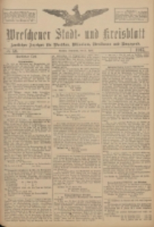 Wreschener Stadt und Kreisblatt: amtlicher Anzeiger f&uuml;r Wreschen, Miloslaw, Strzalkowo und Umgegend 1917.04.21 Nr53