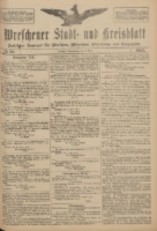Wreschener Stadt und Kreisblatt: amtlicher Anzeiger f&uuml;r Wreschen, Miloslaw, Strzalkowo und Umgegend 1917.05.03 Nr58
