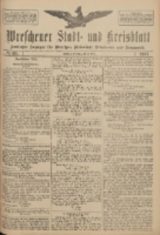 Wreschener Stadt und Kreisblatt: amtlicher Anzeiger f&uuml;r Wreschen, Miloslaw, Strzalkowo und Umgegend 1917.05.08 Nr60