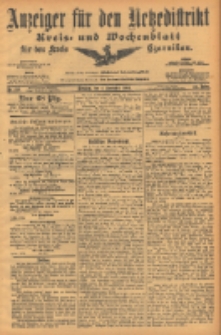 Anzeiger für den Netzedistrikt Kreis- und Wochenblatt für den Kreis Czarnikau 1904.11.01 Jg.52 Nr128