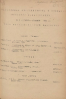 Biuletyn Biblioteczny.Spis Najważniejszych Przybytk&oacute;w 1954 marzec/kwiecień Nr3/4