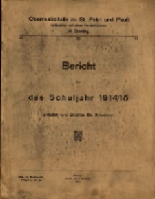 1914/15 (1915)